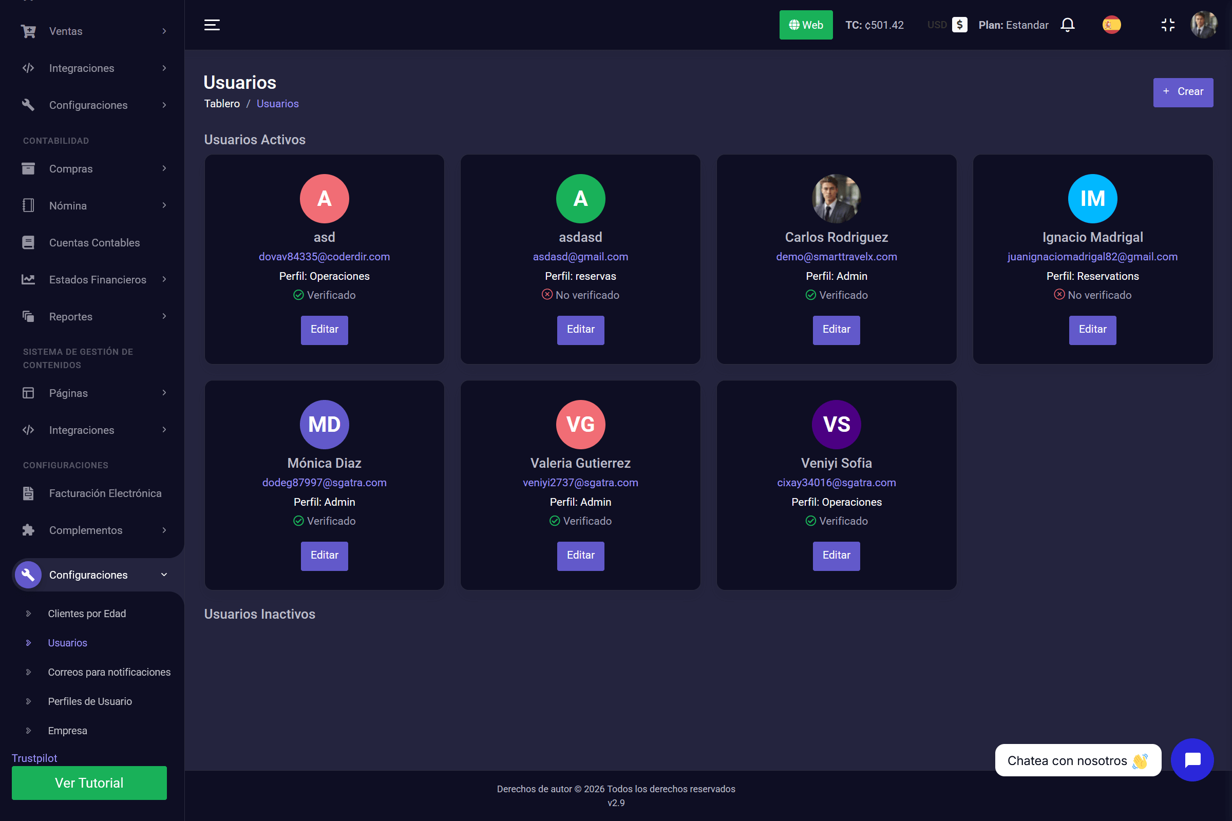 13. Ajustes Generales del Sistema