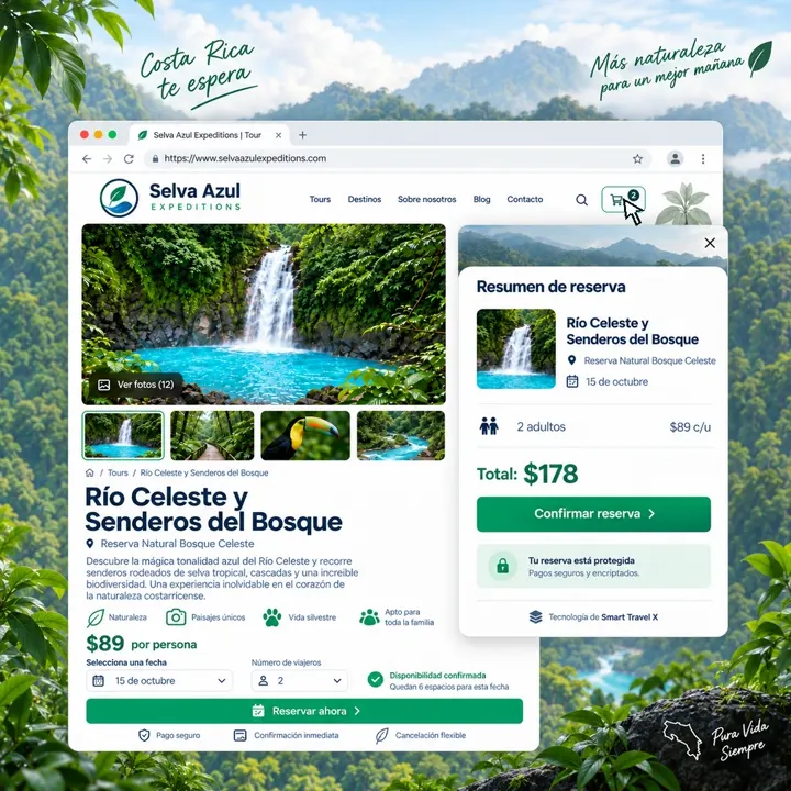 Venta y catálogo en Smart Travel X